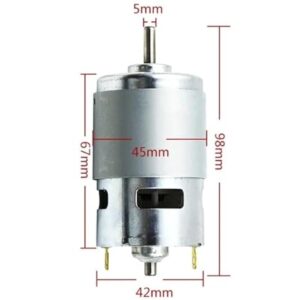 12V-24V 10000-20000 RPM RS-775 Motor Large Torque High Power Motor Control