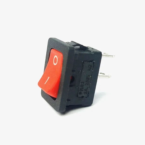 2-Pin SPST ON-OFF Mini Rocker Switch