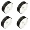 7 X 2 Cm Gear Motor Robot Wheel, Tyres for 6 mm Shaft Geared Dc Motor