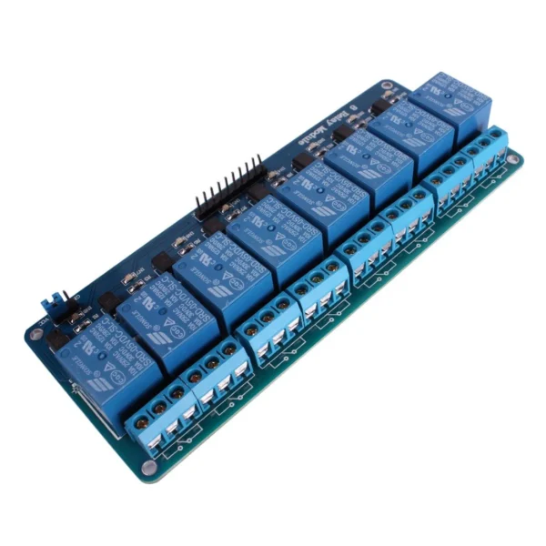 8 Channel Isolated 5V 10A Relay Module opto coupler For Microcontroller