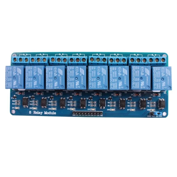 8 Channel Isolated 5V 10A Relay Module opto coupler For Microcontroller