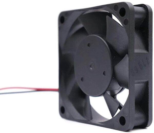 DC 12V 2.5'' INCH Cooling Fan Black