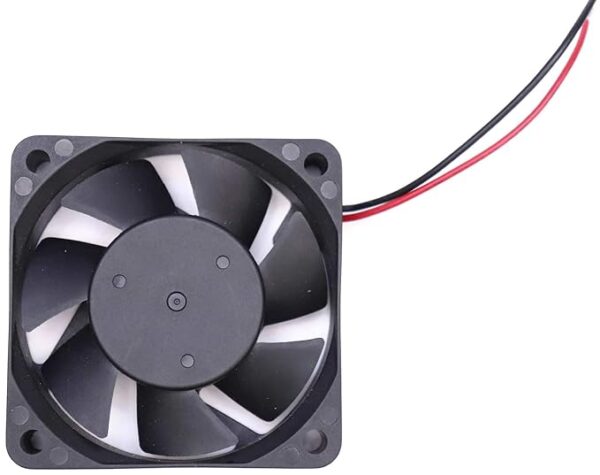 DC 12V 2.5'' INCH Cooling Fan Black