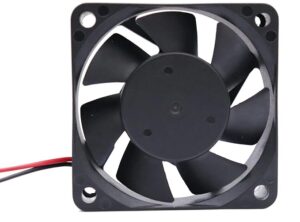 DC 12V 2.5'' INCH Cooling Fan Black