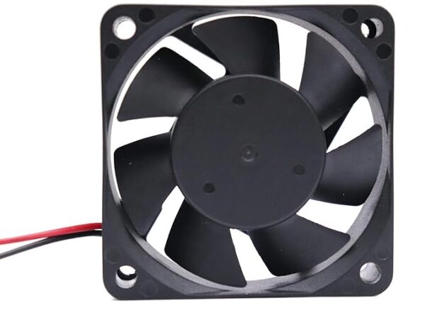 DC 12V 2.5'' INCH Cooling Fan Black