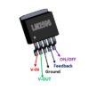 LM2596 DC-DC Buck Converter IC – Efficient Step-Down Voltage Regulation