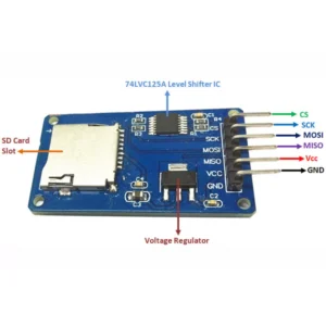 Micro SD Card Module Reader Slot Socket Shield Arduino