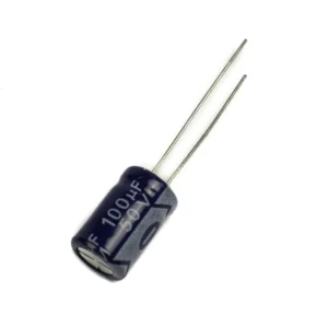 100µF 50V Electrolytic Capacitor