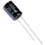 220µF 25V Electrolytic Capacitor