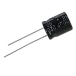 220µF 50V Electrolytic Capacitor