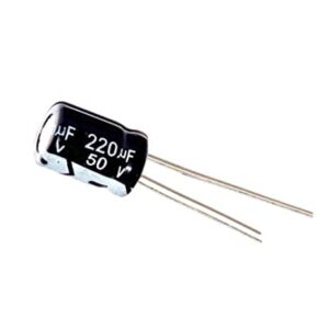 220µF 50V Electrolytic Capacitor