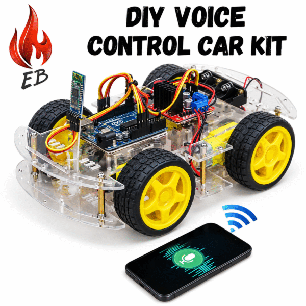 DIY Voice-Control Robot Car Kit