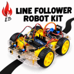 DIY Line Follower Robot Car Kit