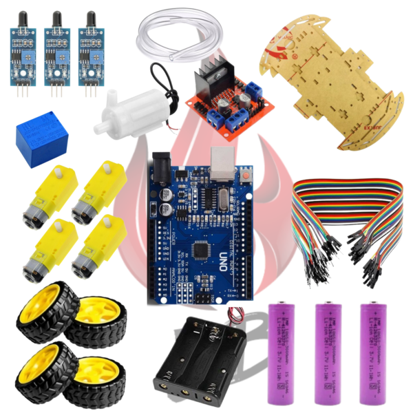 Fire Fighter Robot Kit