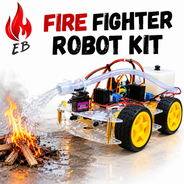 DIY Fire Fighter Robot Kit