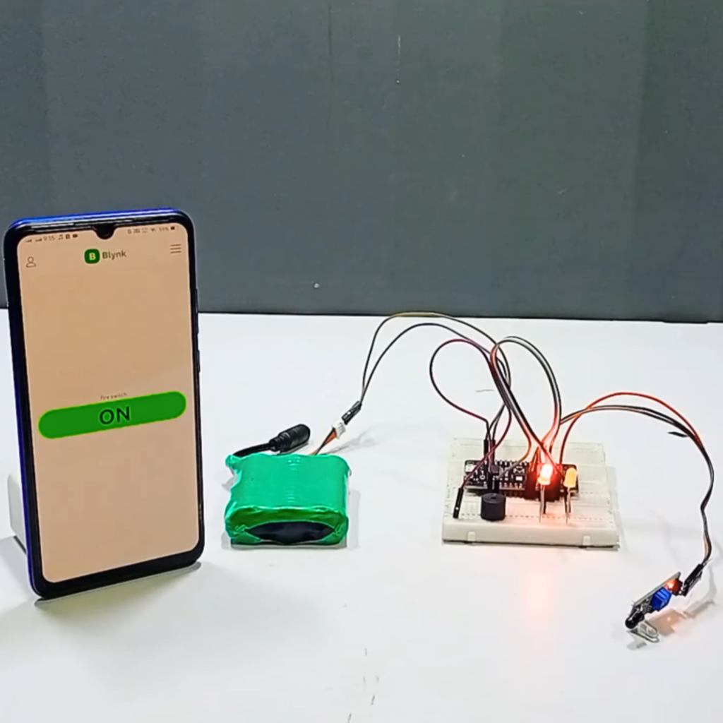 IoT-Based Fire Alarm System | IOT Project | Electrical Bro