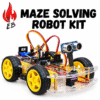 Maze-Solving Robot Kit Showcase