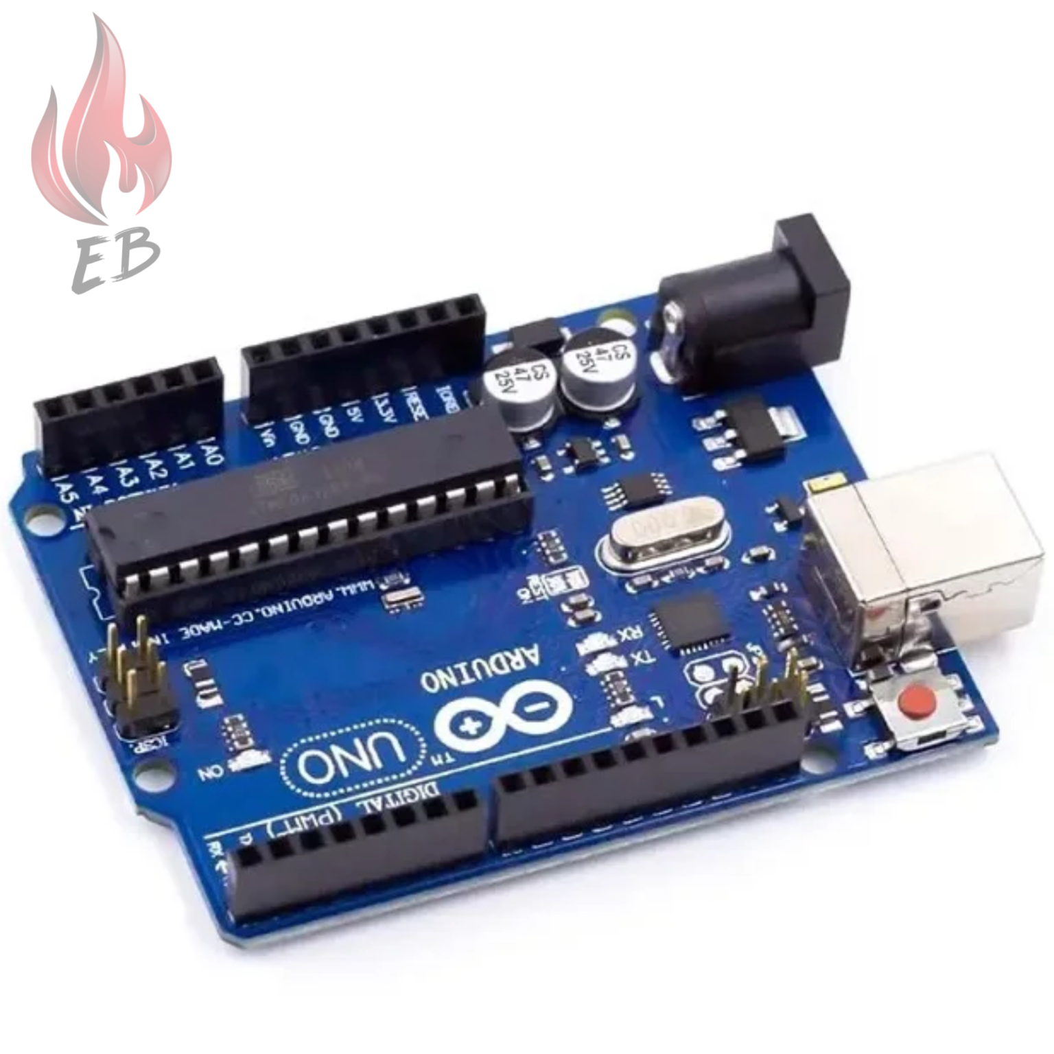 Arduino Uno R3 DIP Ultimate Microcontroller for DIY and Robotics ...