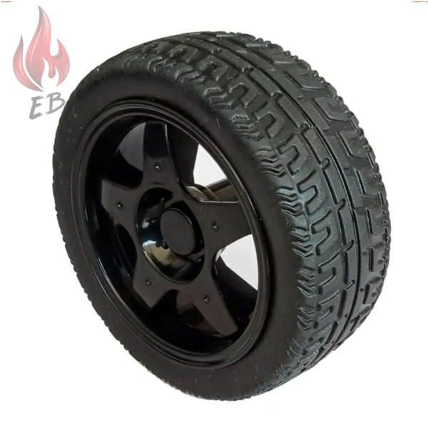 BO Motor Wheels for Robotics and DIY Projects