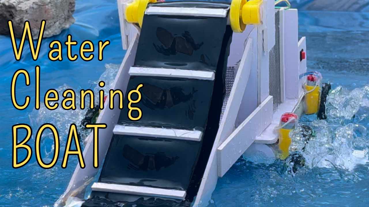 Water Cleaning Boat