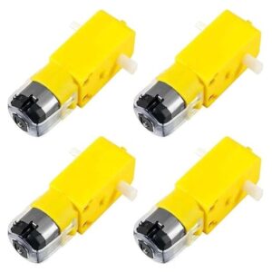 (Pack of 4) 300 RPM Dual Shaft BO Motor