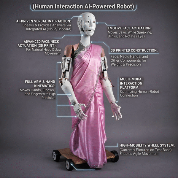 AI-Powered Humanoid Robot