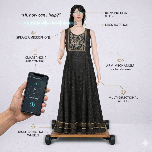 Next-Gen AI Humanoid Robot