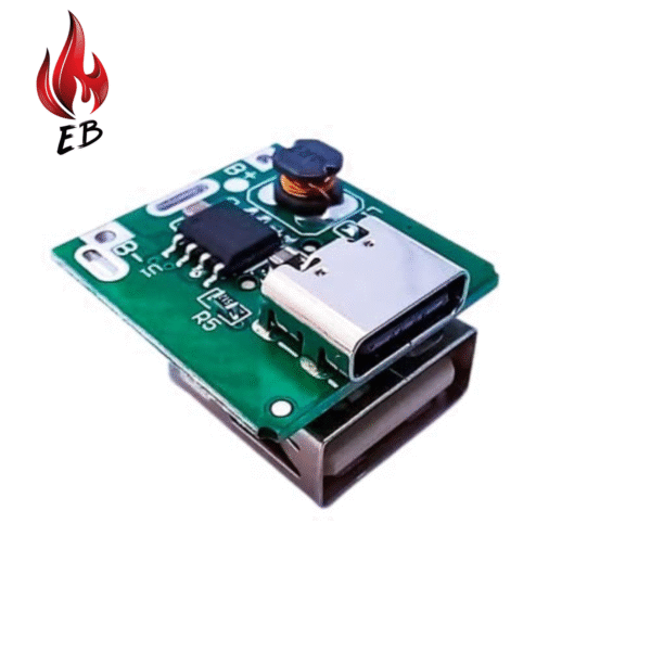 Power Bank Module Single USB Type-C 5V 1A Charging Board for DIY Power Bank Projects