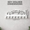 3D Printed Sport Car Key Holder