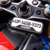 Custom 3D Printed Number Plate Keychain