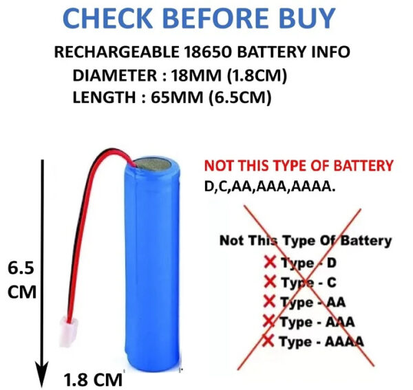 Lithium battery 3000mah with connector