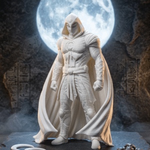 Moon Knight 3D Printed Statue