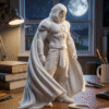 Moon Knight 3D Printed Statue